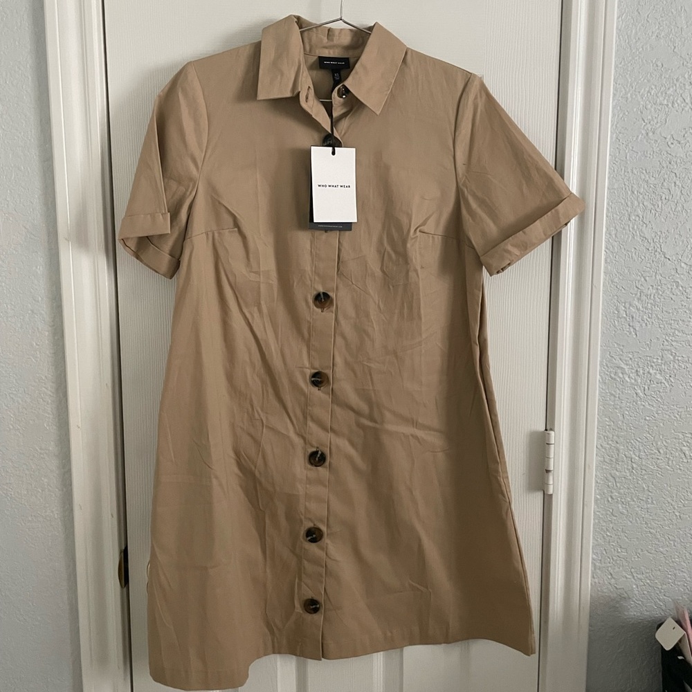 Brand new Khaki dress